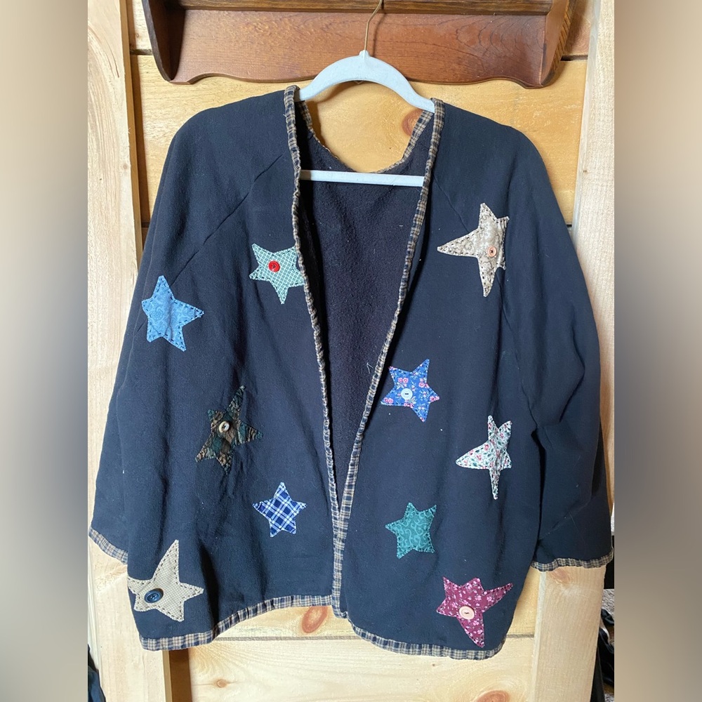 Star Patterned quilt Jacket